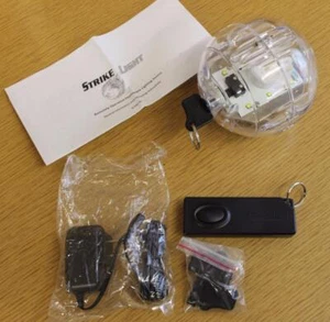 STRIKE LIGHT Tactical Rechargeable Throw Ball Cree LED Remote Operation RUGGED - Picture 1 of 7