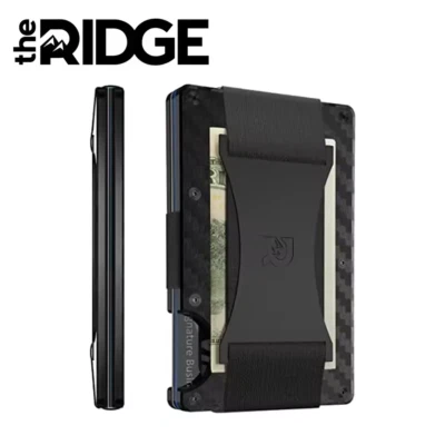 Ridge Men's Wallet -Carbon  Black Strap Brand New Sealed Premium Quality - Image 1 of 4