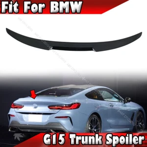 2018-2025 ABS Fits BMW 8-Series G15 Coupe M4 Type Trunk Spoiler Painted Color - Foto 1 di 5