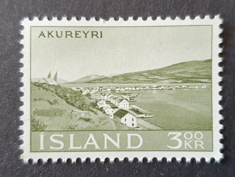 Islandia Islande Akureyri 1963 en muy buen estado casi nuevo - Imagen 1 de 1