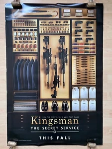 2014 Kingsman The Secret Service 27x40 Original Movie Theater Wall Poster - Picture 1 of 5