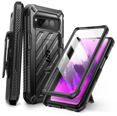 SUPCASE Hülle Google Pixel Fold mit Ständer und Gürtelclip Unicorn Beetle Pro - Bild 1 von 4