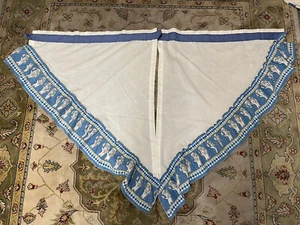 Pillsbury Doughboy Poppin'Fresh Ruffled Swag 1998 curtain 50x36 - Picture 1 of 4