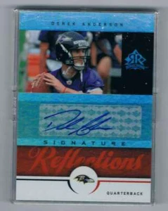 2005 Reflections Signature Reflections Red #SRDA Derek Anderson NM/MT Rookie Car - Picture 1 of 1