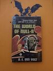 The World of Null-A by A. E. Van Vogt 1948 Vintage Printing In Archival Plastic