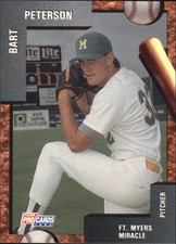 1992 Fort Myers Miracle Fleer/ProCards #2744 Bart Peterson