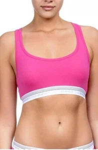 2(X)IST PINK RACERBACK BRALETTE RETRO NUEVO CON ETIQUETAS TALLA MEDIANA - Imagen 1 de 4