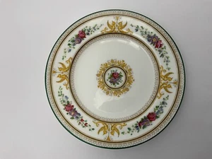 Vtg 1925 Wedgwood Columbia Bread Plate Green Stripe W595 England 5.75” Excellent - Picture 1 of 12
