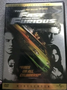 The Fast and The Furious Collector's WScr Edition PG-13, Paul Walker, VinDiesel - Picture 1 of 3