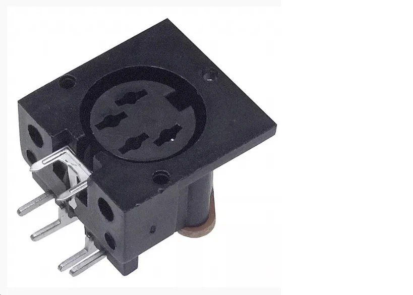 4 Position Circular Connector Receptacle, Female Sockets Solder Tin Mil/Aero - Image 1 of 1