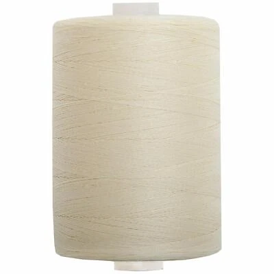 100% COTTON QUILTING SEWING THREAD 1000M BY THE SPOOL -  50 COLORS AVAILABLE - Image 1 of 4