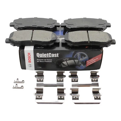 Pastillas de freno delanteras Bosch QuietCast de cerámica con herrajes para Mazda CX-5 2013-2020 Foto 1 de 4