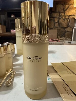 O HUI The First Geniture Emulsión 120 ml Anti Envejecimiento Nutrición Hidratación K-Beauty Foto 1 de 3