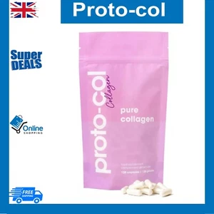 Proto-col Pure Collagen Supplement - Take as Capsules (120 Capules x 2500mg) - Picture 1 of 7