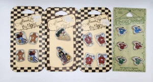 Vintage Ceramic Buttons Christmas Lot  - Picture 1 of 15