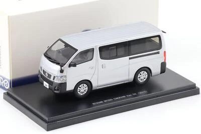 1:43 Ebbro Nissan NV350 Caravan Van Dx 2012 Argento Metallico - Immagine 1 di 3