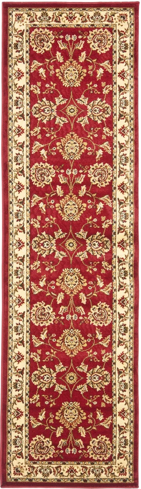 Alfombra oriental Safavieh roja/marfil 2' 3 x 12' corredor Foto 1 de 1