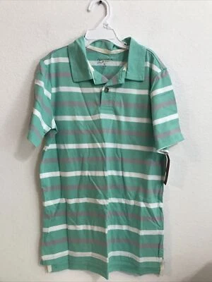 Аризона мальчиков короткий рукав зеленый рубашка-поло размер XL 14/16 Ret$22 (TW-1261) - Изображение 1 из 4