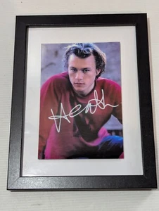 Heath Ledger Autographed Signed 4x6 Photo With COA - Picture 1 of 5