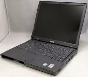 FOR PARTS 14.1" Dell Latitude C640 (Pentium 4 M/1.60 GHz/NO RAM/NO HDD) - Picture 1 of 4