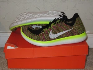 Nike Free RN Flyknit OC Unlimited Olympic Multicolor Größe 10 NEU 843430-999 2016 - Bild 1 von 10