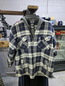 Sacred Cult Boys Blue Gray Full-Zip Coat, size XL (16/18) - Picture 1 of 6