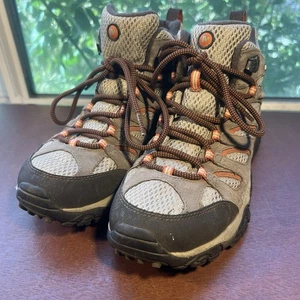 Merrell Bungee Moab 3 Women’s Size 8.5 Hiking Boots Brown Waterproof J88790 - Picture 1 of 13
