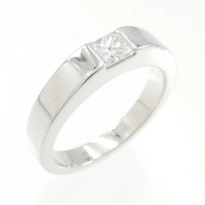 Auténtico anillo tanque Cartier 0,25 quilates #260-007-485-3724 Foto 1 de 4