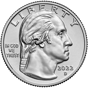 2022 D Dr. Sally Ride Quarter. Uncirculated From US Mint roll. - Picture 1 of 2