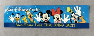 Walt Disney World Been There, Done That, ¡Vuelve! Imán coche - Imagen 1 de 2