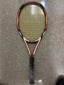 WILSON K-FACTOR K TOUR 95 TENNIS RACQUET  LINDSAY DAVENPORT 4 1/2  GRIP BLACK - Picture 1 of 10