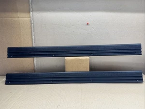 1987-1996 FORD F-150 DOOR SILL STEP TRIM PLATES VERY GOOD USE Condition - Picture 1 of 10
