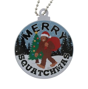 Merry Squatchmas Cache Buddy TravelTag Geocaching Travelbug Weihnachten - Bild 1 von 1