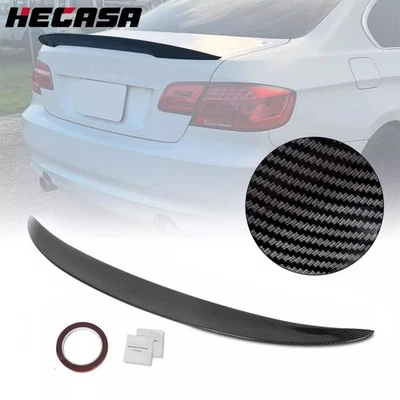 HECASA Rear Wing Trunk Spoiler Carbon Fits BMW E92 Coupe 328i 335i M3 07-13 Foto 1 de 4