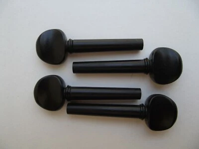 Ebony Viola pegs, 4 pieces - Image 1 of 2