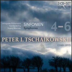 Pyotr I. Tchaikovsky Tchaikovsky: Symphonies Nos. 4-6 (CD)