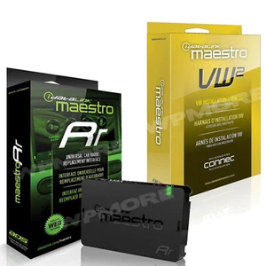 iDatalink Maestro ADS-MRR + HRN-RR-VW2 T-Harness for VW Beetle CC Jetta 2016-UP - Picture 1 of 5
