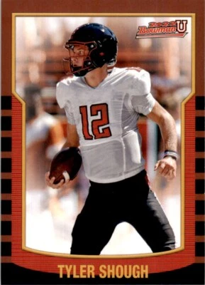 2022 Bowman University 2000 Insert Tyler Shough Rookie #2KB-15 NCAA Football - Image 1 of 2