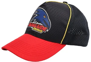 Adelaide Crows Official AFL Team Logo Supporter Trucker Cap 58cm Adjustable - Imagen 1 de 1