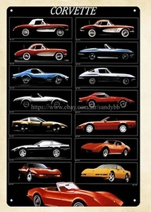autos racing cars metal tin sign top wall decor - Picture 1 of 4