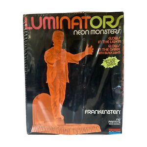 Monogram Luminators Neon Monsters Frankenstein #1619 1991 Factory Sealed