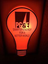 PG & E Advertising Night Light  Smarter Energy for a Better World