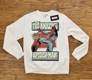 MARVEL - SPIDER-MAN Sudadera Beige Manga Larga - Talla: L - Imagen 1 de 5