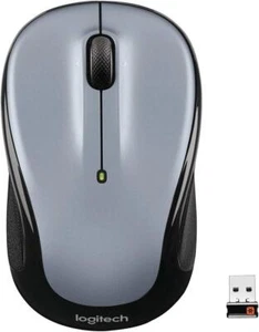 Logitech M325 Kabellose Optische Kabellose Maus mit Reciever - Hellsilber - Bild 1 von 6
