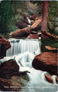 Peek A Boo Falls Cascade Canon Postcard 7836 Unposted - Picture 1 of 2