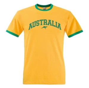 AUSTRALIA t-shirt, Retro Ringer Style - Australia - Picture 1 of 7