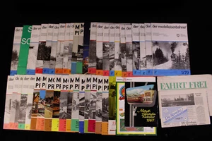 Sammlung Zeitungen Zeitschriften Der Modelleisenbahner 76-81 Modellbahn Praxis - Picture 1 of 6