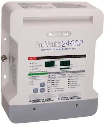 ProMariner 63170 ProNauticP Series 2420P - 24 Volt, 20 Amp Battery Charger - Image 1 of 4