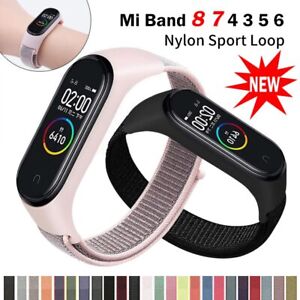 Nylon Loop für Xiaomi Mi Band 8 7 4 3 5 6 Sport Armband Bracelet Miband 8 Strap
