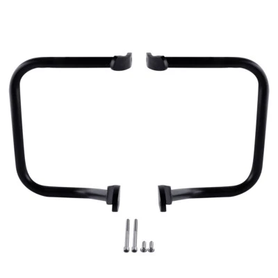 Rear Saddlebags Guards Rails Fit For Harley Heritage Softail Classic FLSTC 00-17 - Image 1 of 4